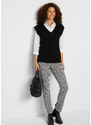 bonprix Pletená vesta Černá