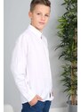 FASARDI Obyčejná bílá košile
