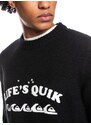 Quiksilver Lifes quik m swtr BLACK