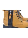 Kotníkové boty na vysoké podešvi Kacper 4-5366 žlutá