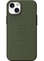 Urban Armor Gear Ochranný kryt pro iPhone 14 PLUS - UAG, Civilian MagSafe Olive