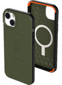 Urban Armor Gear Ochranný kryt pro iPhone 14 PLUS - UAG, Civilian MagSafe Olive