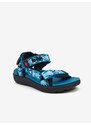 Modré chlapecké vzorované sandály Lee Cooper - unisex