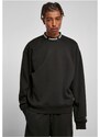 Starter Jaquard Rib Crewneck - black