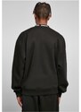 Starter Jaquard Rib Crewneck - black