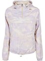 URBAN CLASSICS Ladies Camo Pull Over Jacket - lilaccamo