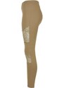 URBAN CLASSICS Ladies Laces Inset Leggings - khaki