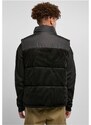 URBAN CLASSICS Cord Vest - black