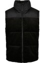 URBAN CLASSICS Cord Vest - black