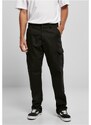 URBAN CLASSICS Straight Leg Cargo Pants - black