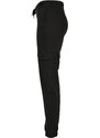 URBAN CLASSICS Ladies Knitted Denim High Waist Cargo Pants