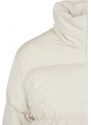 URBAN CLASSICS Ladies Short Peached Puffer Jacket - whitesand