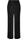 URBAN CLASSICS Ladies Plisse Pants - black