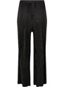 URBAN CLASSICS Ladies Plisse Pants - black