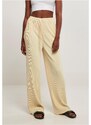 URBAN CLASSICS Ladies Plisse Pants - softyellow