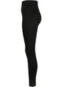 URBAN CLASSICS Ladies High Waist Jersey Leggings - black