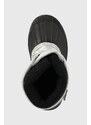 Dětské zimní boty Polo Ralph Lauren stříbrná barva