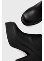 Kozačky Steve Madden Clifftop dámské, černá barva, na podpatku