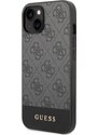 Ochranný kryt pro iPhone 14 PLUS - Guess, 4G Stripe Back Gray