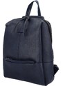 Turbo bags Dámský koženkový designový batůžek/taška Alfredo, modrá