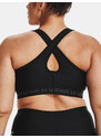 Under Armour Podprsenka UA Crossback Mid Bra&-BLK - Dámské