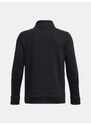 Under Armour Mikina UA Armour Fleece 1/4 Zip-BLK - Kluci