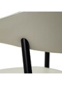 ​​​​​Dan-Form Krémově bílá koženková jídelní židle DAN-FORM Rover
