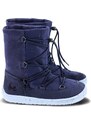 Dětské zimní barefoot boty Be Lenka Snowfox Kids 2.0 - Dark & Light Blue