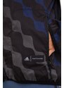 Větrovka adidas Performance Marimekko, černá barva, přechodná