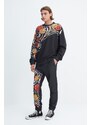 Trendyol X Zeynep Tosun Black Men's Slim Fit Knitted Printed Sweatpants