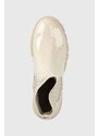 Boty s gumou Steve Madden Hutch dámské, béžová barva, na podpatku
