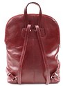 Arwel Červený kožený batoh 311-8955-31