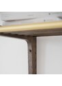 Hnědý dubový nástěnný věšák ROWICO INVERNESS 45 x 32 cm