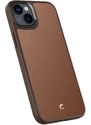 Ochranný kryt pro iPhone 14 PLUS - Spigen, Cyrill Kajuk Mag Saddle Brown