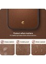 Ochranný kryt pro iPhone 14 PLUS - Spigen, Cyrill Kajuk Mag Saddle Brown