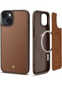 Ochranný kryt pro iPhone 14 PLUS - Spigen, Cyrill Kajuk Mag Saddle Brown