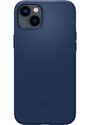 Ochranný kryt pro iPhone 14 PLUS - Spigen, Silicone Fit MagSafe Navy Blue