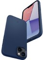 Ochranný kryt pro iPhone 14 PLUS - Spigen, Silicone Fit MagSafe Navy Blue