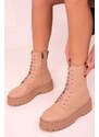 Soho Women's Nude Boots & Booties 16575