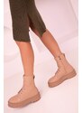 Soho Women's Nude Boots & Booties 16575
