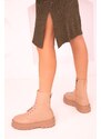 Soho Women's Nude Boots & Booties 16575