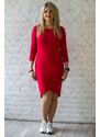 Meera Design Elegantní lodičkové šaty Vanessa / Červená
