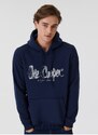 Lee Cooper Men's Hooded Navy Blue Sweatshirt 231 Lcm 241016 Garen