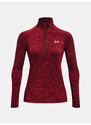 Under Armour Tričko Tech 1/2 Zip - Twist-RED - Dámské