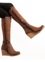 Fox Shoes Tan Women's Boots