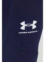 Tréninkové legíny Under Armour pánské, tmavomodrá barva, hladké, 1361586