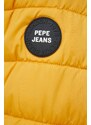 Bunda Pepe Jeans pánská, žlutá barva, zimní
