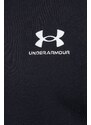 Mikina Under Armour pánská, černá barva, s kapucí, s aplikací, 1373880