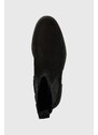 Semišové kotníkové boty Vagabond Shoemakers Johnny 2.0 pánské, černá barva
