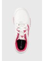 Dětské sneakers boty adidas bílá barva
